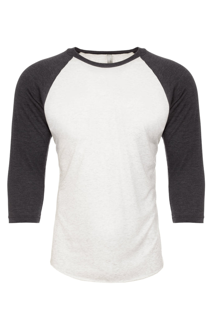 3X-Large Vintage Black/heather White Next Level 6051 