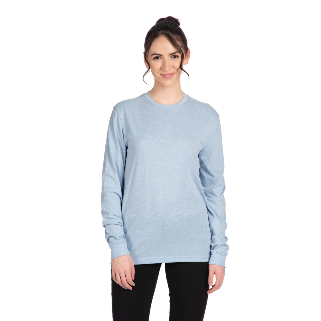 3X-Large Heather Columbia Blue Next Level 6211 