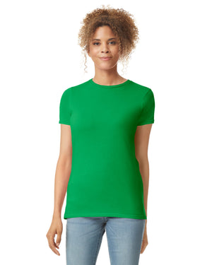 Women's 2X-Large Irish Green Gildan 64000L 