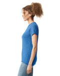 Women's 2X-Large Htr Royal Gildan 64000L 