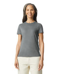 Women's 3X-Large Graphite Htr Gildan 64000L 