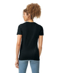 Women's 3X-Large Black Gildan 64000L 