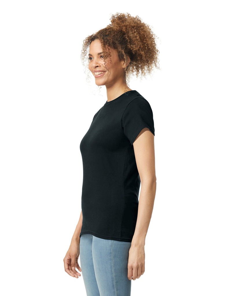 Women's 3X-Large Black Gildan 64000L 