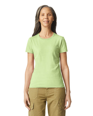 Women's 3X-Large Pistachio Gildan 64000L 