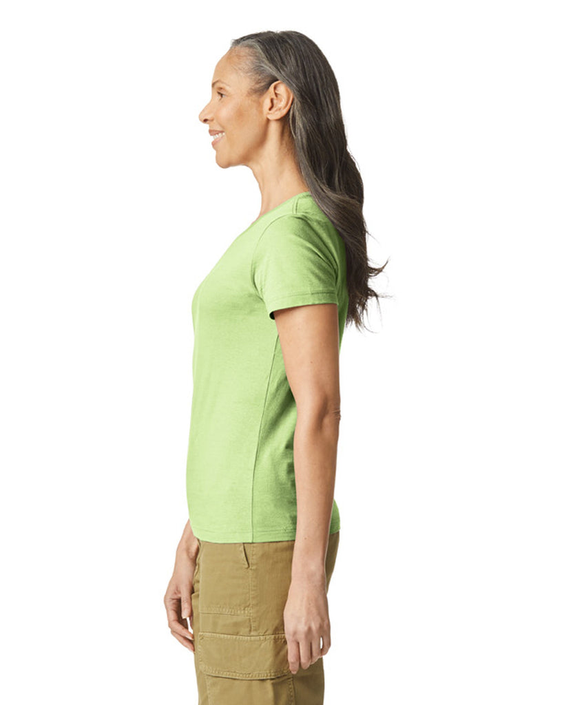 Women's 3X-Large Pistachio Gildan 64000L 