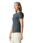 Women's 3X-Large Dark Htr Gildan 64000L 