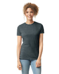 Women's 3X-Large Dark Htr Gildan 64000L 