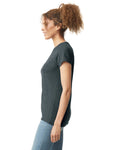 Women's 3X-Large Dark Htr Gildan 64000L 