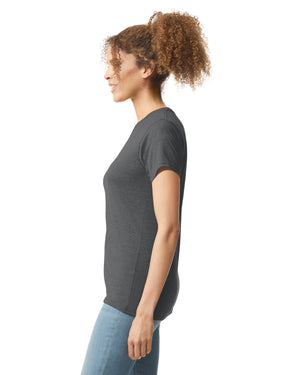 Women's 2X-Large Charcoal Gildan 64000L 