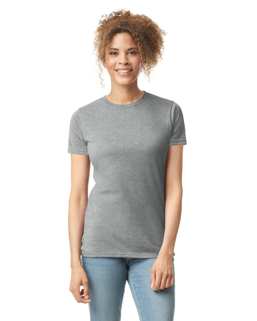 Women's 3X-Large Rs Sp Grey Gildan 64000L 
