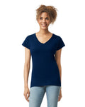 Women's 2X-Large Navy Gildan 64V00L 