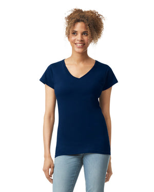 Women's 2X-Large Navy Gildan 64V00L 