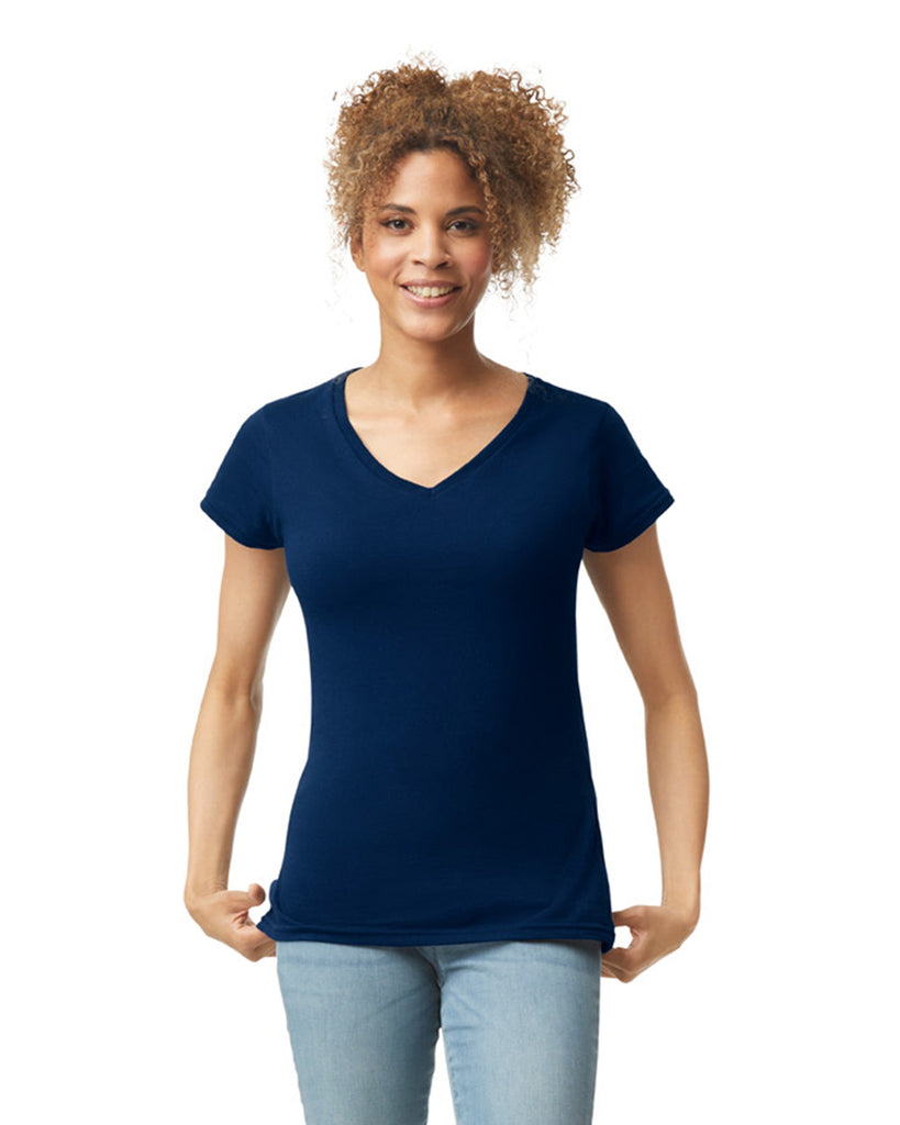 Women's 2X-Large Navy Gildan 64V00L 