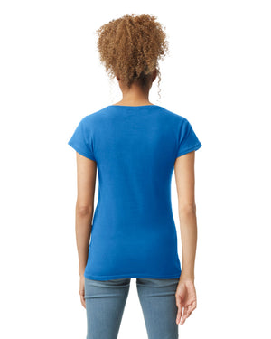 Women's 2X-Large Royal Gildan 64V00L 