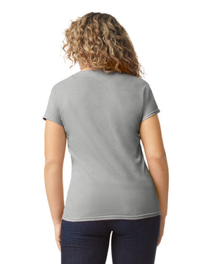 Women's 2X-Large Rs Sp Grey Gildan 64V00L 