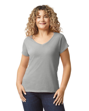 Women's 2X-Large Rs Sp Grey Gildan 64V00L 