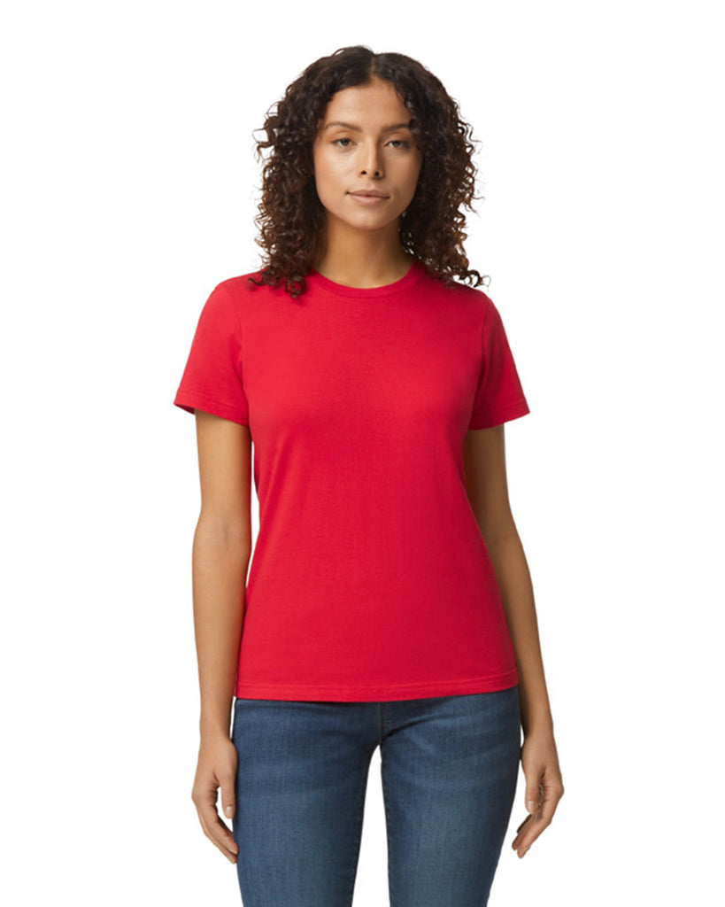 Women's 3X-Large Red Gildan 65000L 