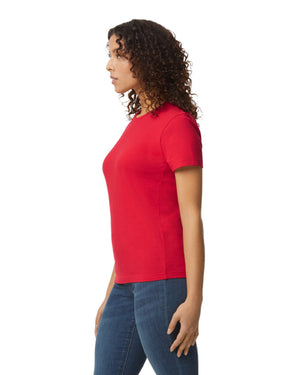 Women's 3X-Large Red Gildan 65000L 