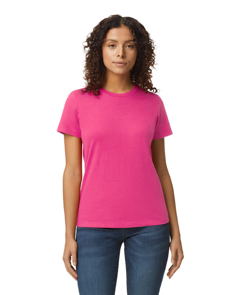 Women's 3X-Large Heliconia Gildan 65000L 