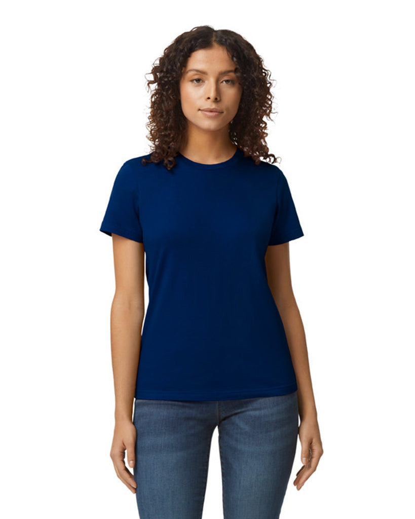 Women's 3X-Large Navy Gildan 65000L 
