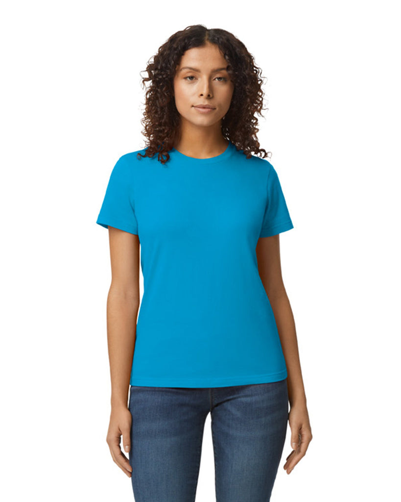 Women's 3X-Large Sapphire Gildan 65000L 