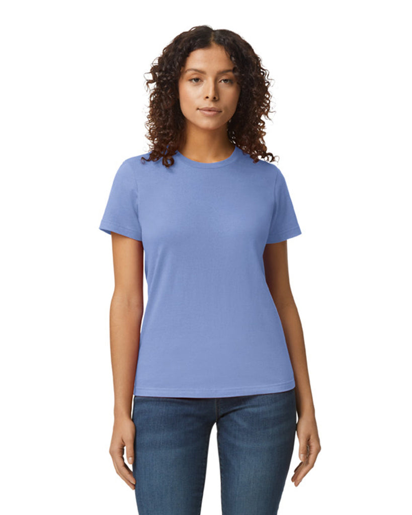 Women's 3X-Large Violet Gildan 65000L 