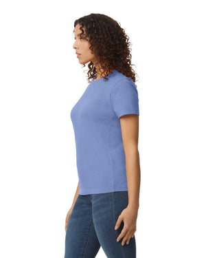 Women's 3X-Large Violet Gildan 65000L 