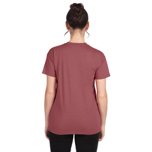 Women's 3X-Large Heather Mauve Next Level 6600 