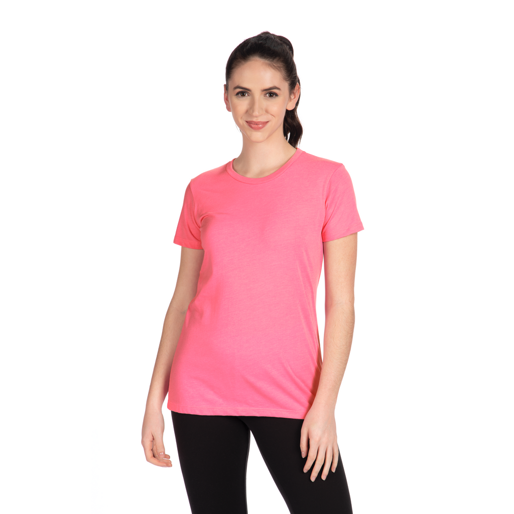 Women's 3X-Large Hot Pink Next Level 6610 