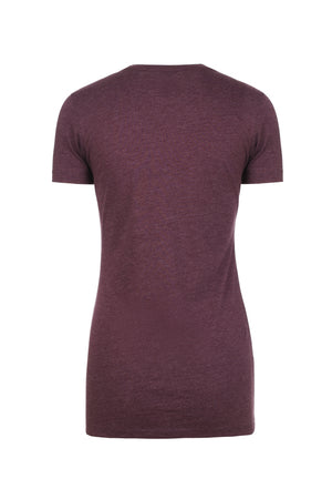 Women's 2X-Large Plum Next Level 6610 