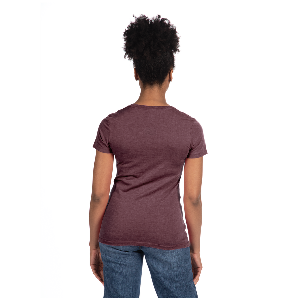 Women's 2X-Large Plum Next Level 6610 