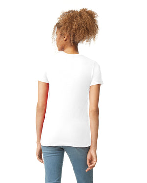 Women's 2X-Large White Gildan 67000L 