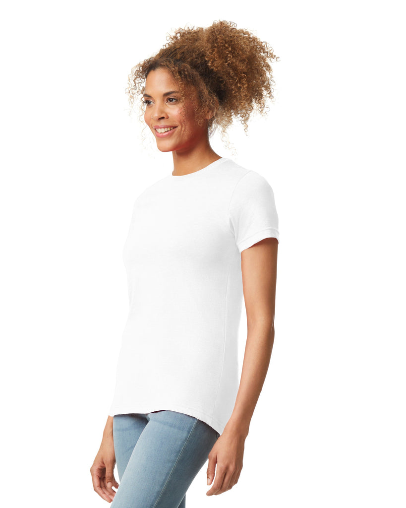 Women's 2X-Large White Gildan 67000L 