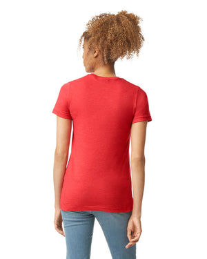 Women's 2X-Large Red Mist Gildan 67000L 