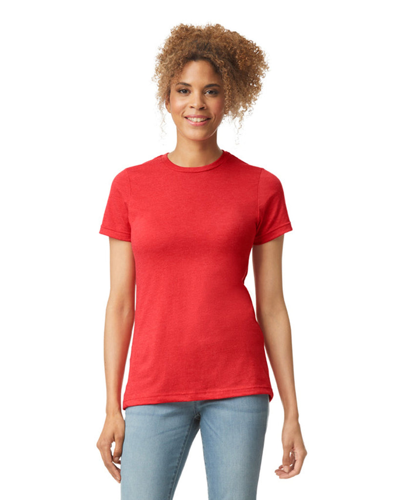 Women's 2X-Large Red Mist Gildan 67000L 