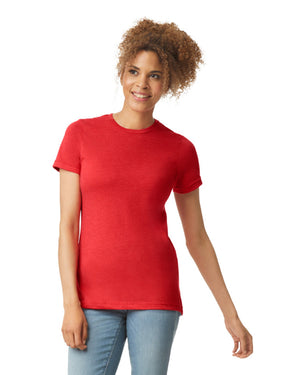 Women's 2X-Large Red Mist Gildan 67000L 