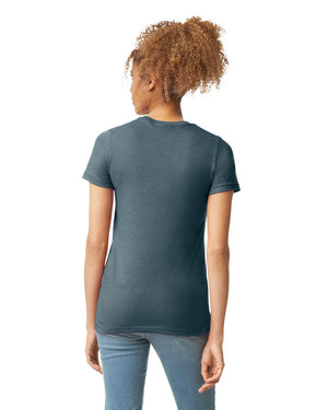 Women's 2X-Large Steel Blue Gildan 67000L 
