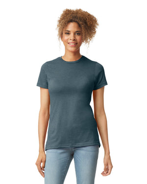 Women's 2X-Large Steel Blue Gildan 67000L 