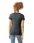 Women's 2X-Large Gunmetal Gildan 67000L 