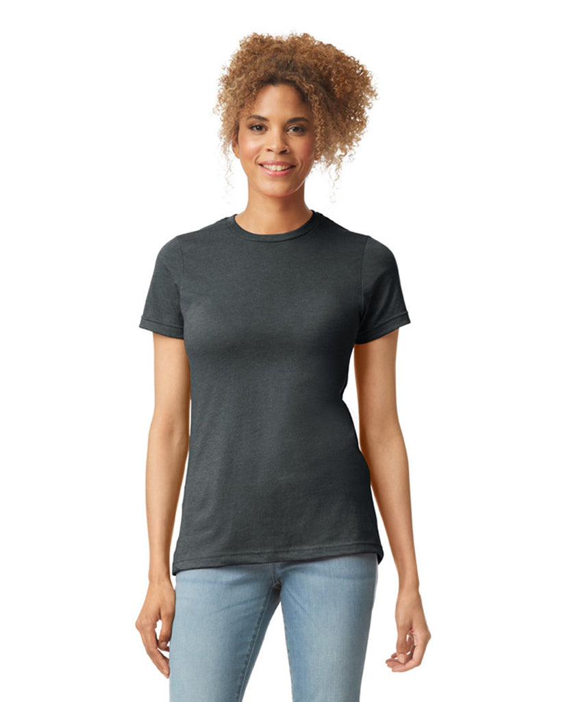Women's 2X-Large Gunmetal Gildan 67000L 
