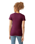Women's 2X-Large Maroon Mist Gildan 67000L 