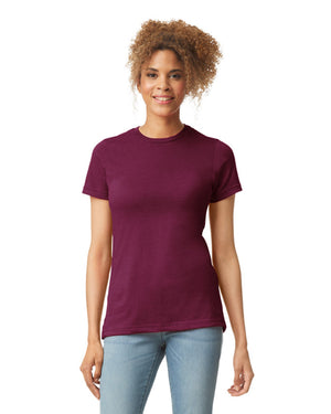 Women's 2X-Large Maroon Mist Gildan 67000L 