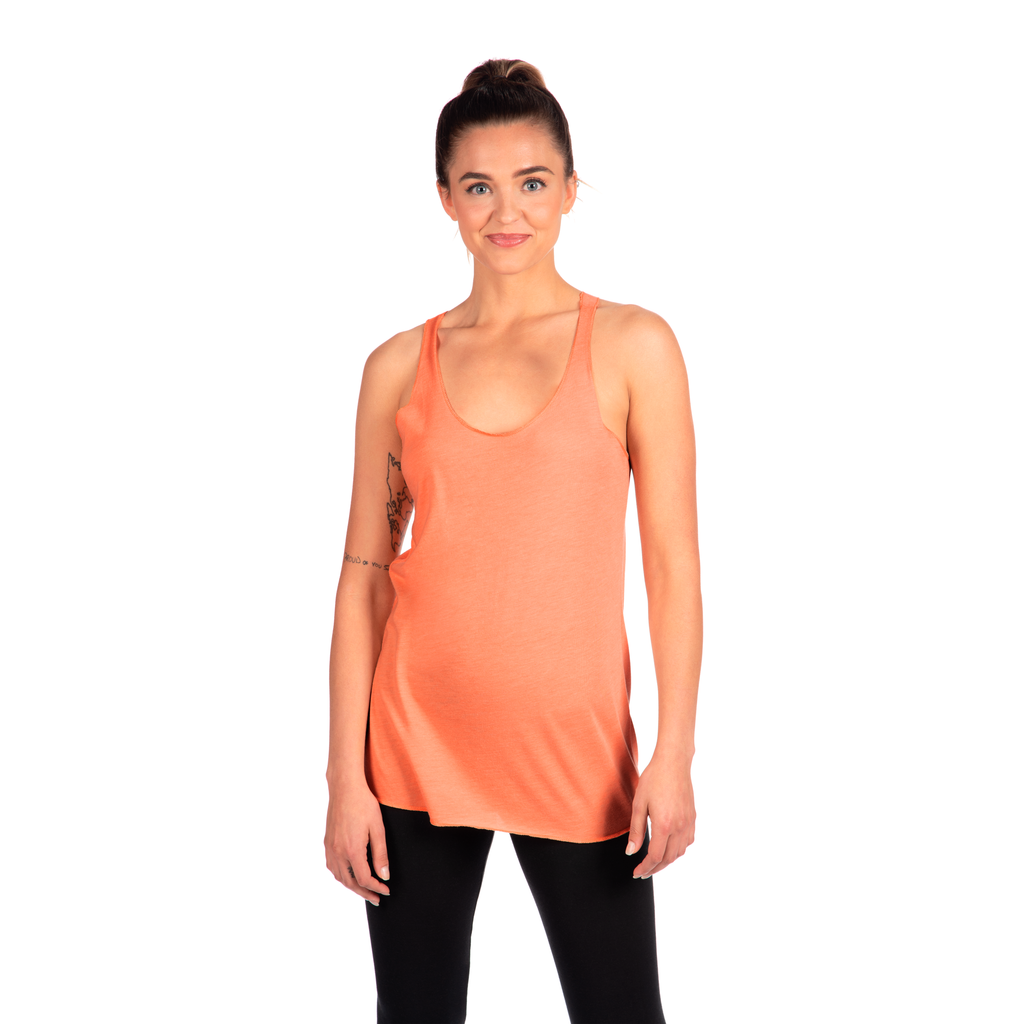 Women's 2X-Large Vintage Light Orange Next Level 6733 