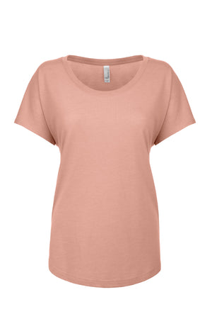 Women's 3X-Large Desert Pink Next Level 6760 