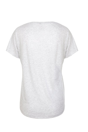 Women's 3X-Large Heather White Next Level 6760 
