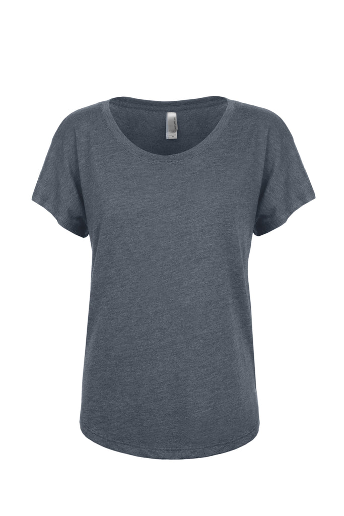 Women's 3X-Large Indigo Next Level 6760 
