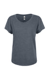 Women's 3X-Large Indigo Next Level 6760 