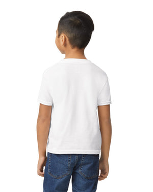 Youth X-Large White Gildan 8000B 