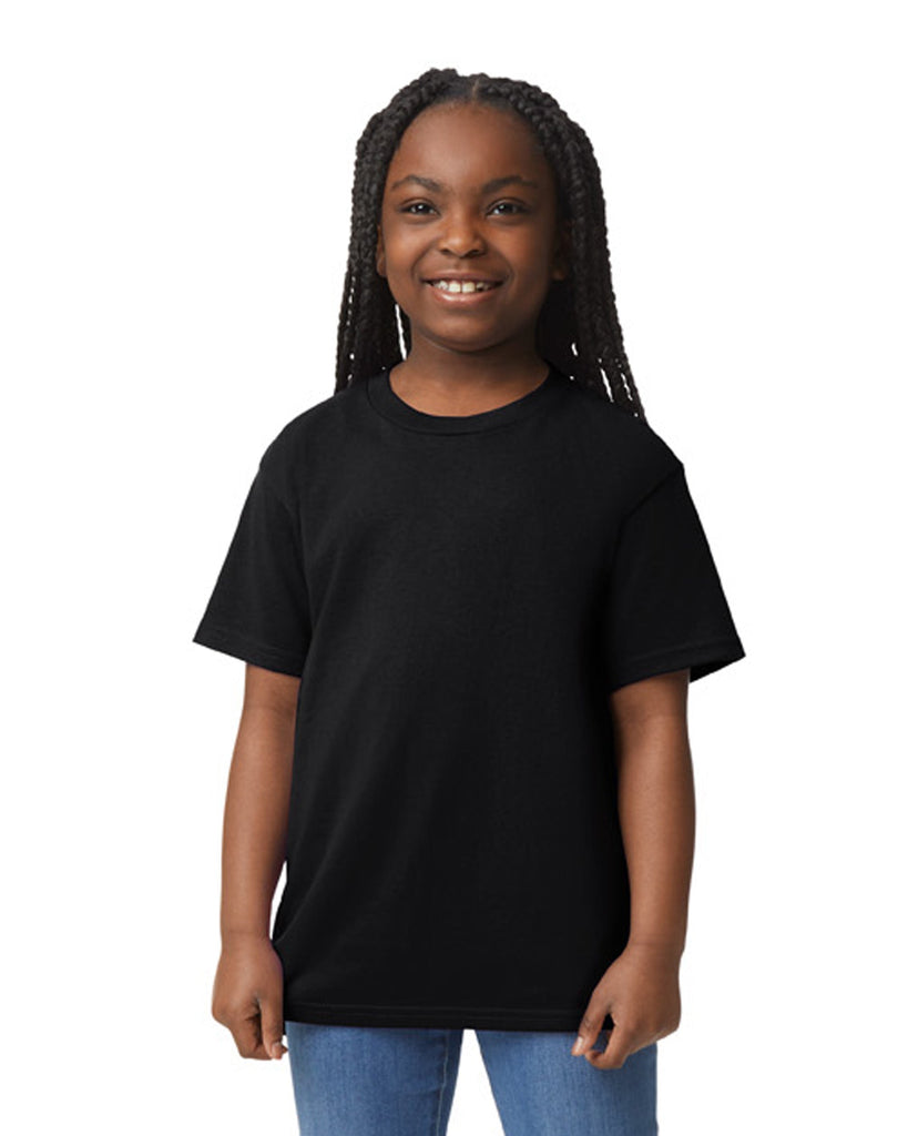 Youth X-Large Black Gildan 8000B 