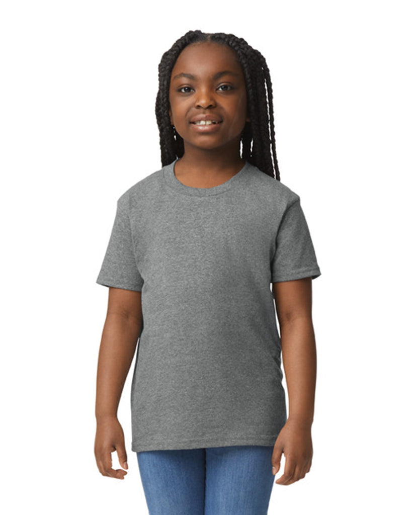 Youth X-Large Graphite Htr Gildan 8000B 